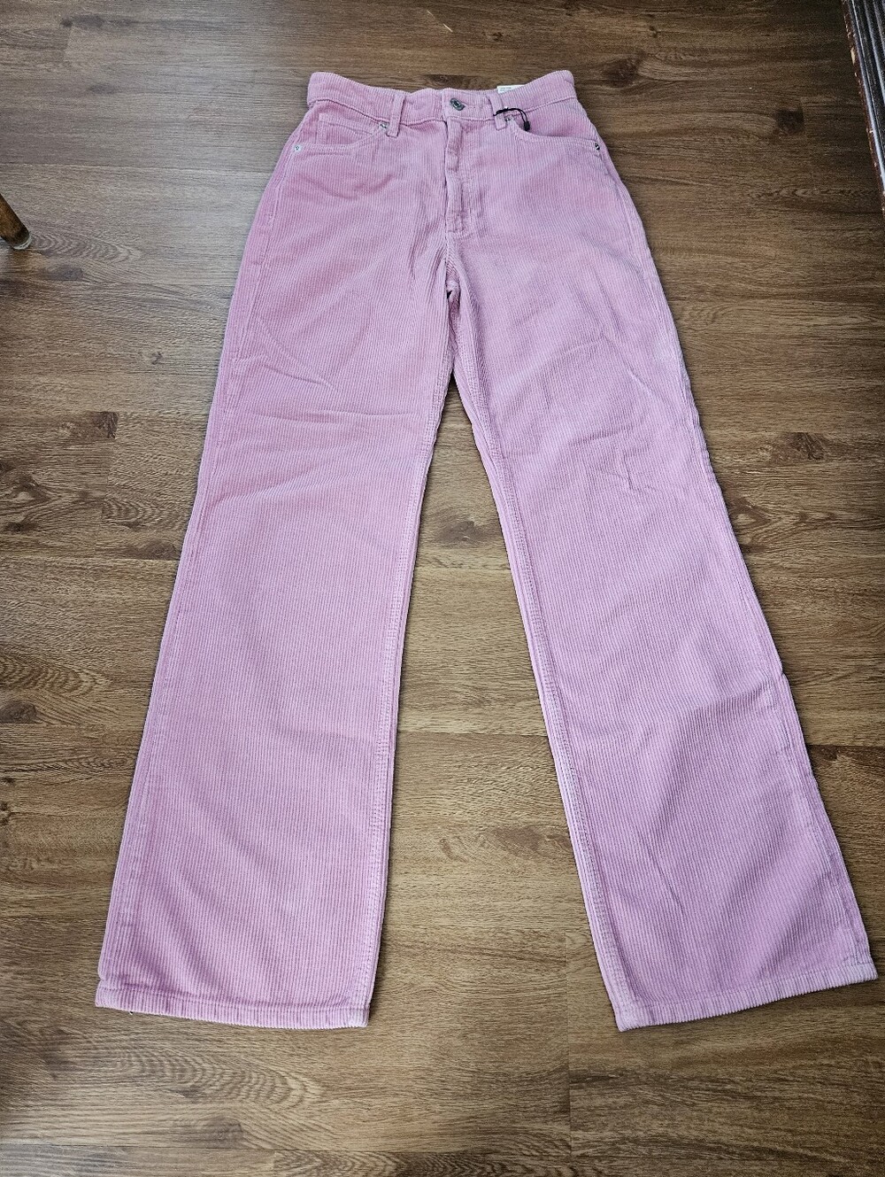 Zara Pink Corduroy Women’s Jeans - Wide Leg